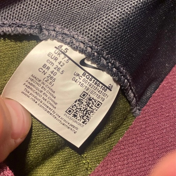 SOLD Nike NWT Drop Type LX Mid Legion Green Sneaker Size 8.5 Men/10 Women's - Picture 8 of 9